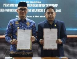 DPRD Sulbar Gelar ki Rapat Paripurna Terkait Rekomendasi LKPJ Gubernur Tahun 2023