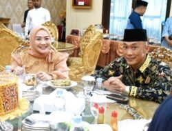 Hari Kedua Open House, Ketua DPRD Sulbar Silatarrahmi dengan PJ Gubernur Sulbar