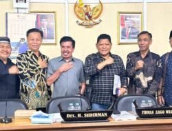 DPRD Provinsi Sulbar Menerima Kunjungan Kerja Komisi I DPRD Kabupaten Gowa