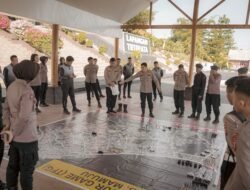 Polda Sulbar Gelar TFG Sebagai Simulasi Latihan Taktis Hadapi Perhelatan Pilkada Serentak 2024