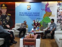 Kapolda Sulbar Terima Kunjungan Kemenkuham, ini pembahasannya