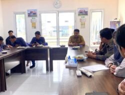 Tim Teknisi Sekretariat DPRD Provinsi Sulbar Bersama PT. Brantas Abipraya serta PLN UP3 Mamuju Gelar Rakor