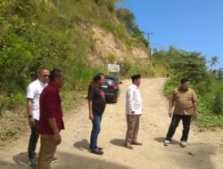 Komisi III DPRD Provinsi Sulawesi Barat Tinjau  Ruas Jalan strategis Provinsi di Kecamatan Tutar