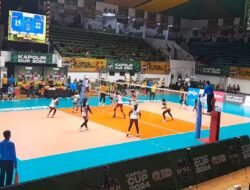 Tim Bola Voli Polda Sulbar Bantai Tim Banten di Kejuaraan Kapolri Cup Skor Telah 3-0