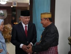 Pj Bahtiar Silaturahmi Bersama Para Pendiri Sulbar, Prof Basri Hasanuddin: Mimpinya Sudah Sangat Bagus, Kita Harus Dukung
