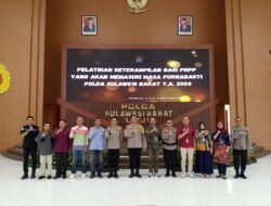 Polda Sulbar Gelar Pelatihan Keterampilan Bagi PNPP Jelang Purnabakti