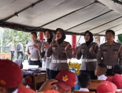 Zebra” Cerdas: Ditlantas Polda Sulbar Ajak Anak Sekolah Jadi Pelopor Keselamatan Berlalu Lintas