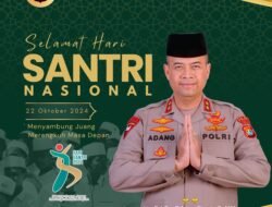 Kapolda Sulbar: “Menyambung Juang, Merengkuh Masa Depan” – Pesan Menyentuh di Hari Santri Nasional