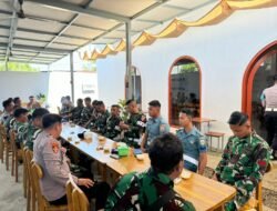 Silaturahmi Bidpropam Polda Sulbar Bersama POM TNI, Menuju Pilkada yang Demokratis dan Aman