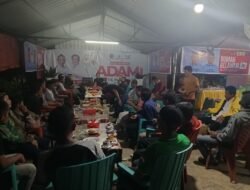 Kediaman Damris Terus di Datangi Tim Kerja dan Relawan Damris Untuk Melakukan Evaluasi.