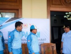 Sekertaris DPRD Provinsi Sulawesi Barat, Hadiri Pelepasan Kontingen