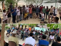 Calon Bupati Dan Wakil Bupati Mamuju Kembali Melaksanakan kampanye Di Desa Tapandullu