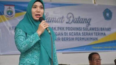 Pemprov dan TP-PKK Sulbar Kolaborasi Berikan Bantuan Sarana Prasarana Air Bersih bagi Masyarakat Dusun Takumpisi Pasangkayu