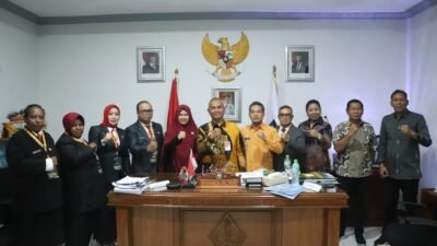 Karo Umum Sulbar Anshar Malle Hadiri Ujian Implementasi Aksi Perubahan Kabag Adpim & Kabag RT PKA PPSDM Kemendagri