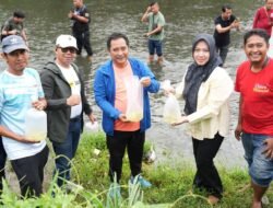 Ketua DPRD Sulbar Apresiasi Program Penebaran 100 Ribu Benih Ikan Nila di Kali Mamuju