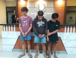 Tiga Pemuda Asal Donggala Sulteng Ditangkap Ditresnarkoba Polda Sulbar