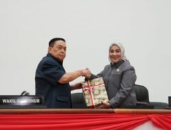 DPRD Sulbar Terima LKPJ 2024 dari Wagub Sulbar Salim S Mengga