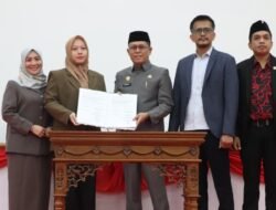 DPRD Sulbar dan Pemprov Sulbar Sahkan Perda Baru Perumda Sebuku Energi