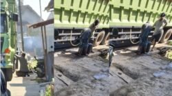 Diduga Truk Pelangsir Solar Subsidi Bebas Isi Berulang di SPBU Simbuang Mamuju, APH Tutup Mata